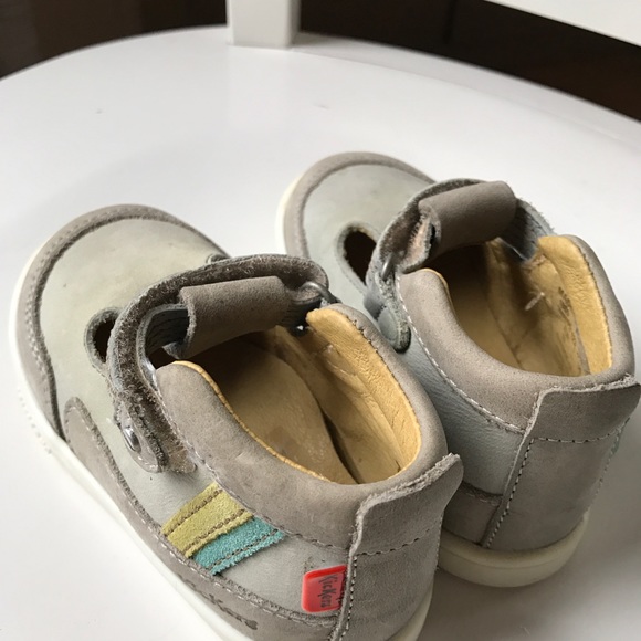 KICKERS Leather Walking Shoes - Sz 23 NIB - Picture 3 of 5